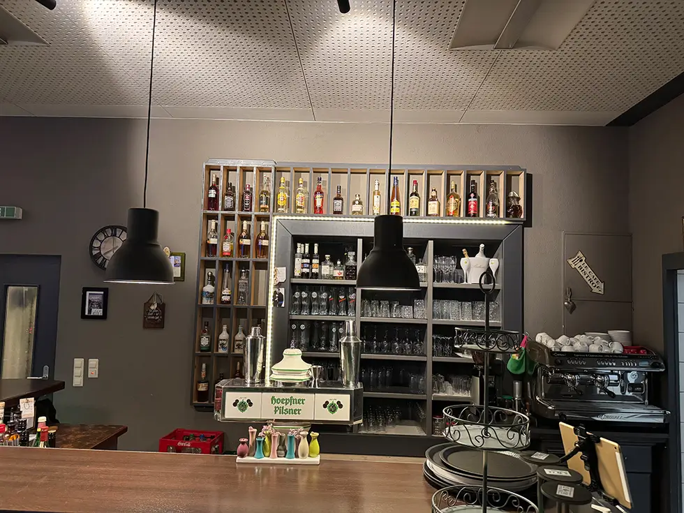 Theke vom Restaurant